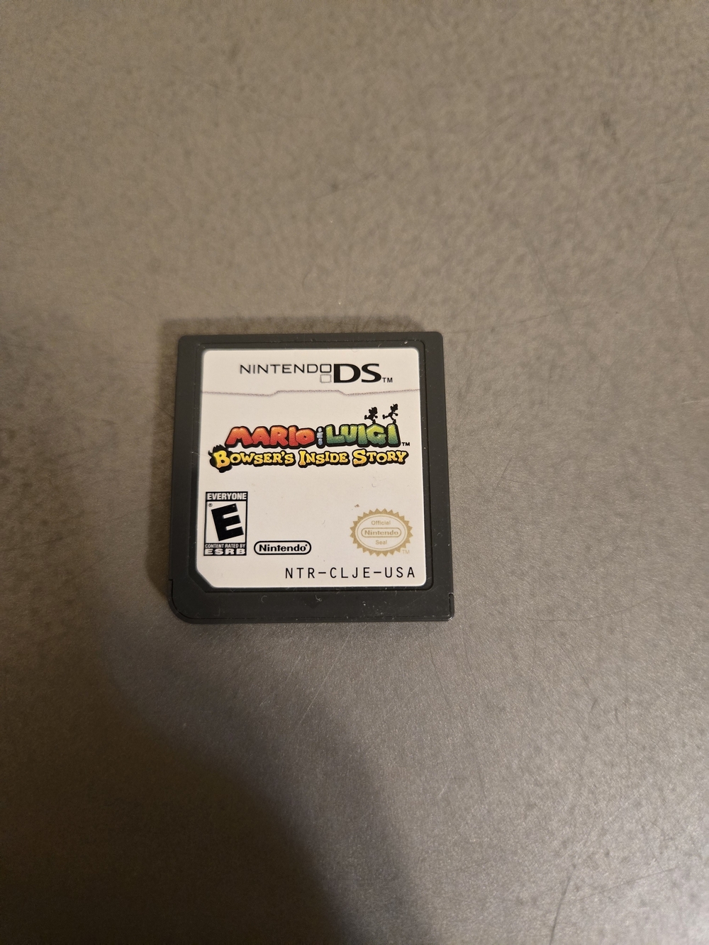 Nintendo DS Mario & Luigi Bowser's Inside Story Game Cartridge
